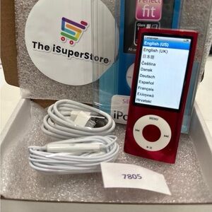 Apple  iPod Nano 5th Gen 16GB Red - New Battery - Like New - 1 YR warranty